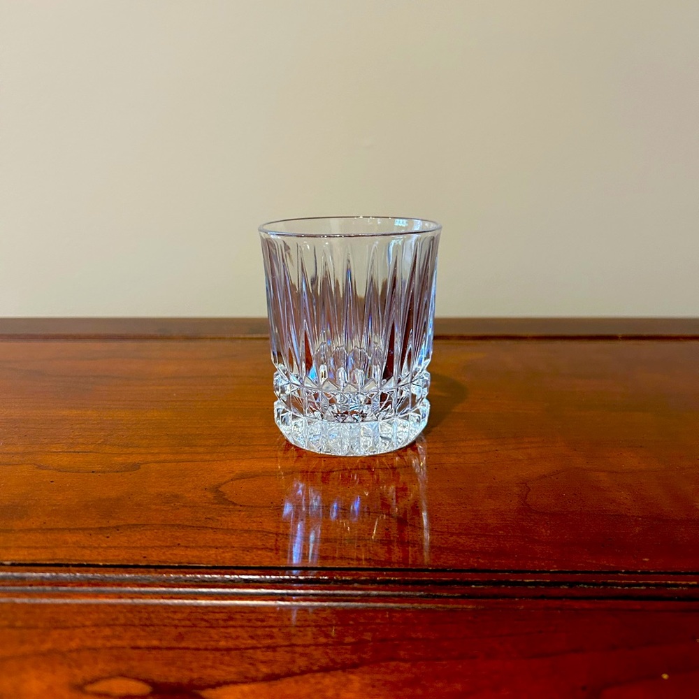 Fostoria Heritage Crystal Double Old Fashioned Glass